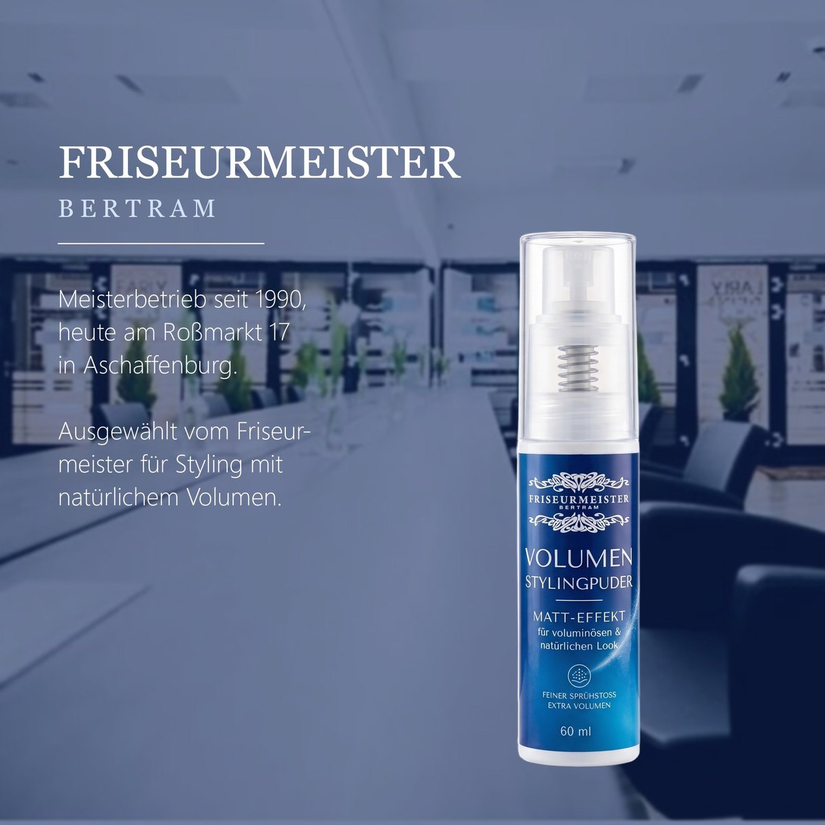Friseurmeister Bertram – Meisterbetrieb in Aschaffenburg