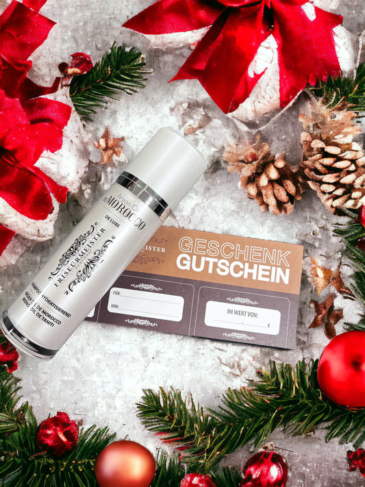 Weihnachtsgutschein 60€ für Dienstleistungen im Salon