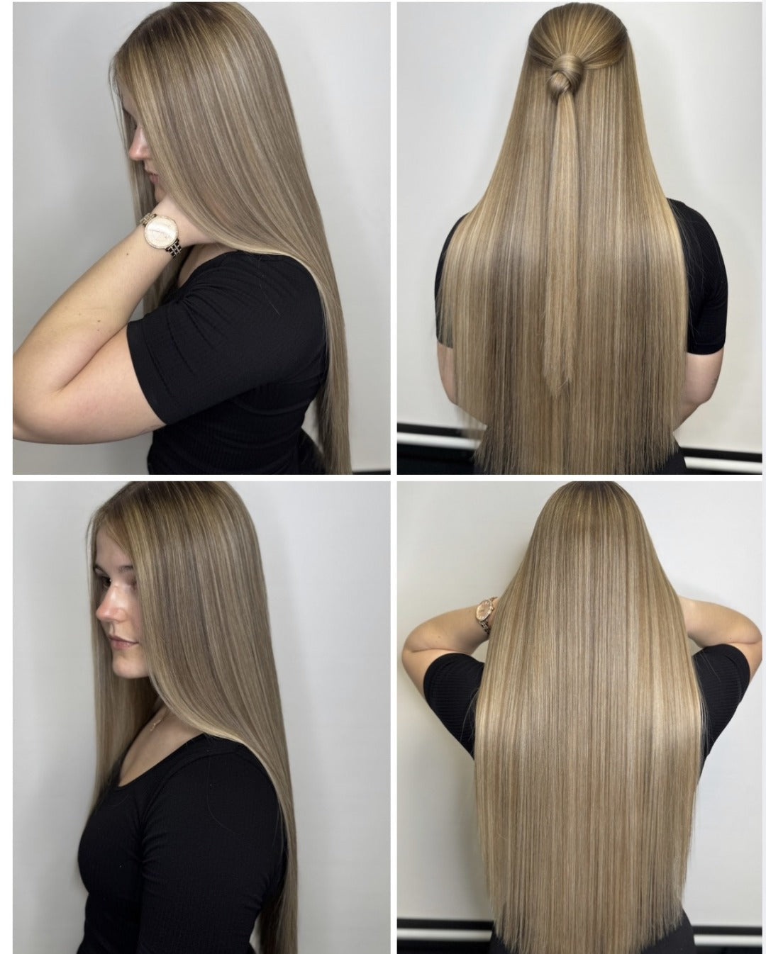Natürliches Blond und feine Strähnen als echte Salonarbeit von Friseurmeister Bertram in Aschaffenburg